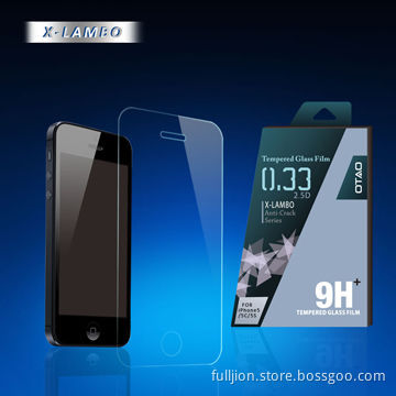 2.5D 0.3mm tempered glass screen protector for iPhone 5